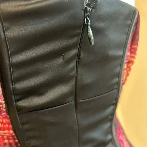 Bebe black and red corset top. - Picture 6 of 6